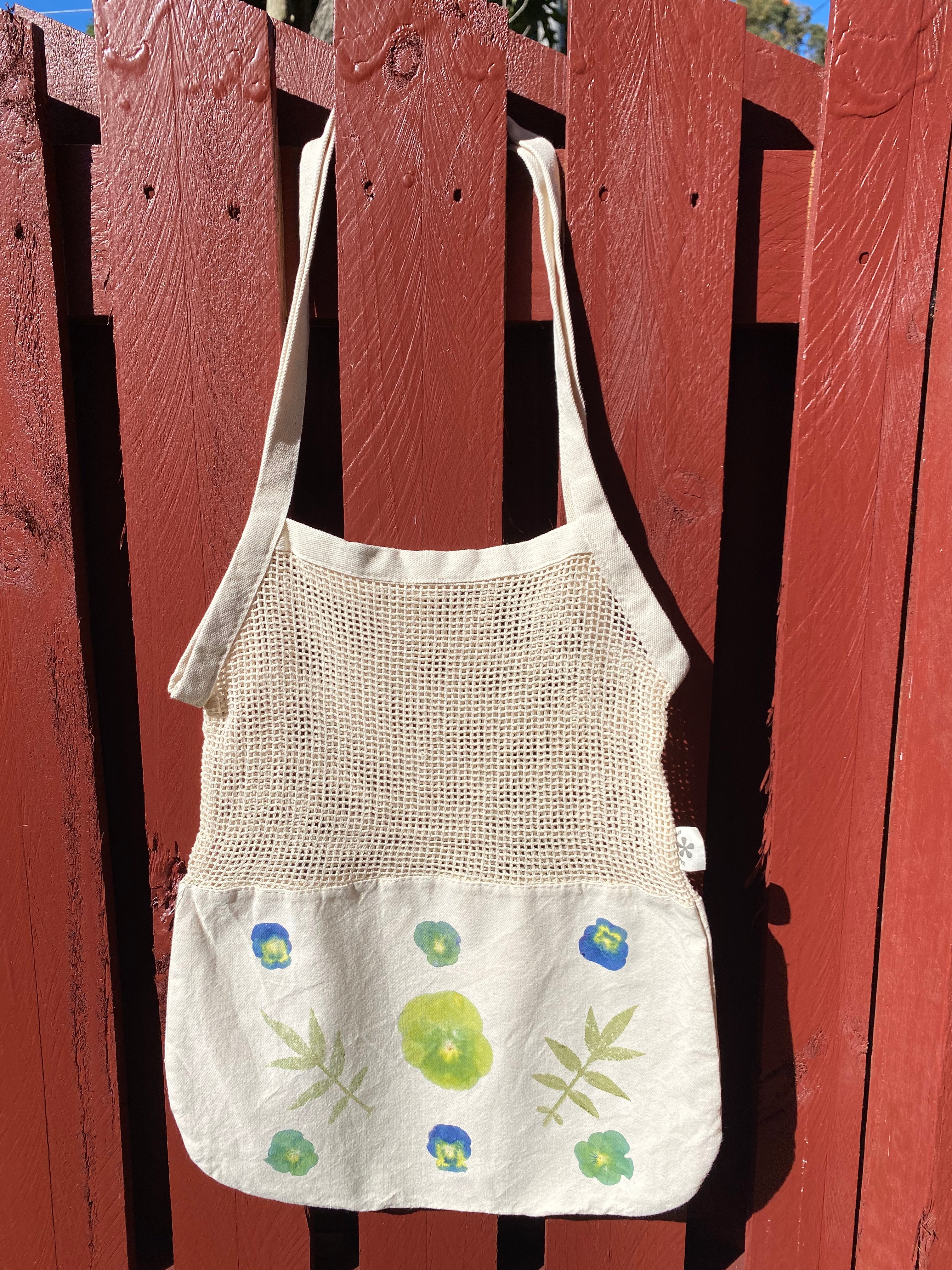 The Flower Garden Market Organic Cotton Tote 04