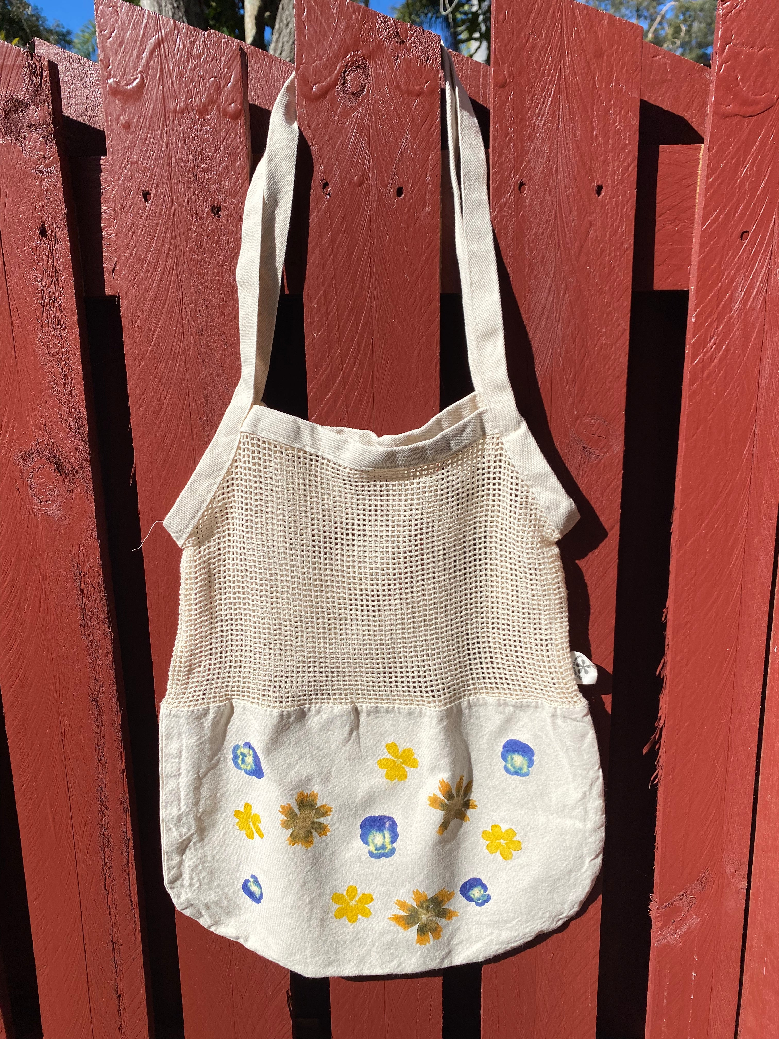 The Flower Garden Market Organic Cotton Tote 01