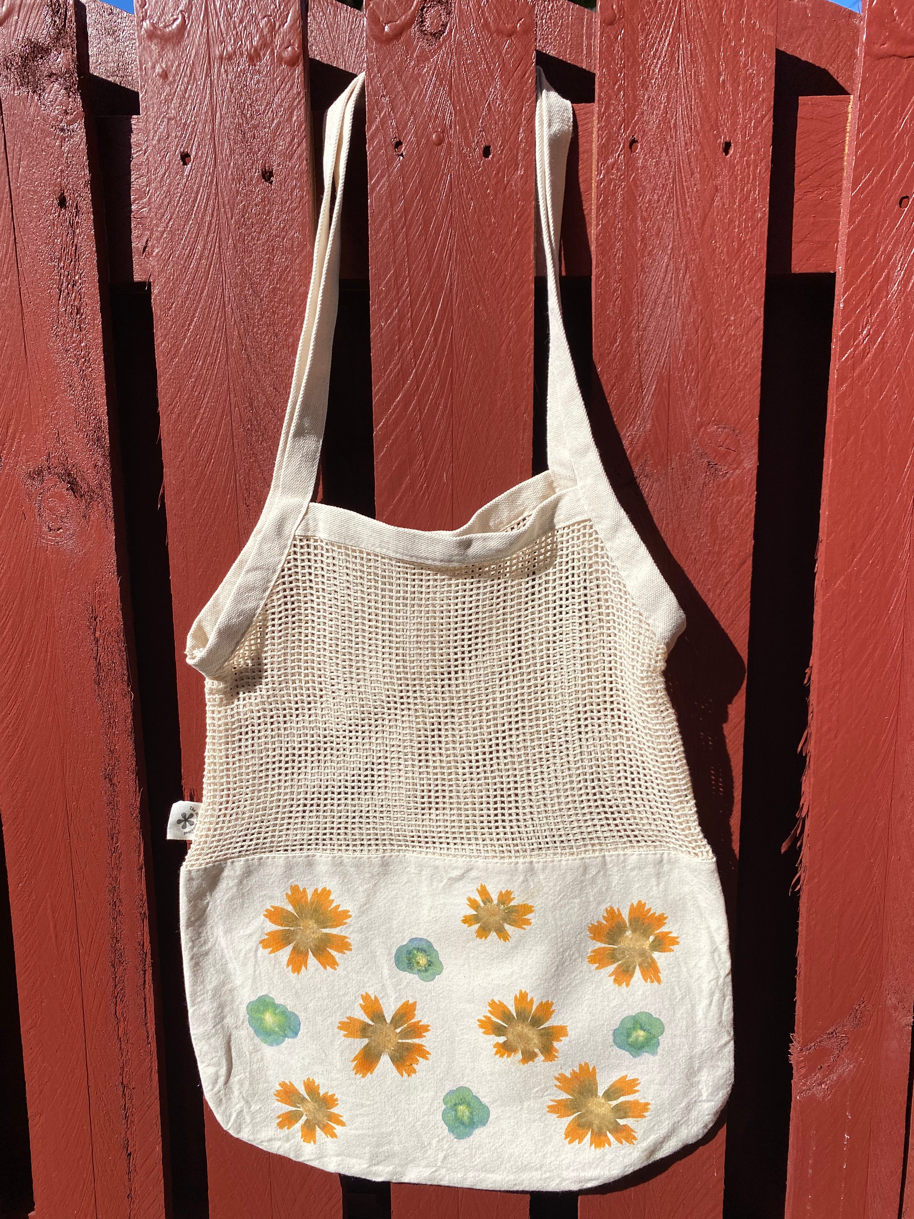 The Flower Garden Market Organic Cotton Tote 02