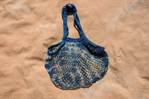 Indigo Mesh Produce Bag Tie Dye - The Wild Bloomer AU